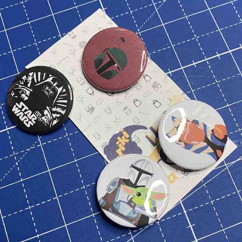 Star Wars Buttons Pack  Tu casa Friki y Fabrica Friki