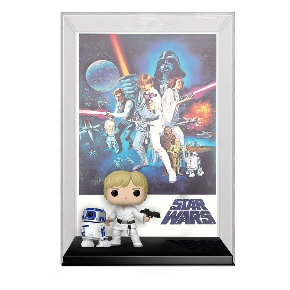 Luke Skywalker con R2-D2 Funko Pop! Poster de pelicula  Star Wars