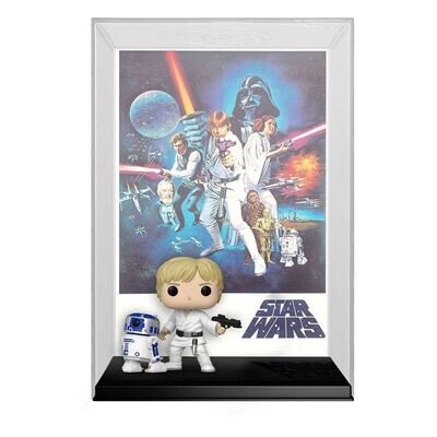 Luke Skywalker con R2-D2 Funko Pop! Poster de pelicula  Star Wars