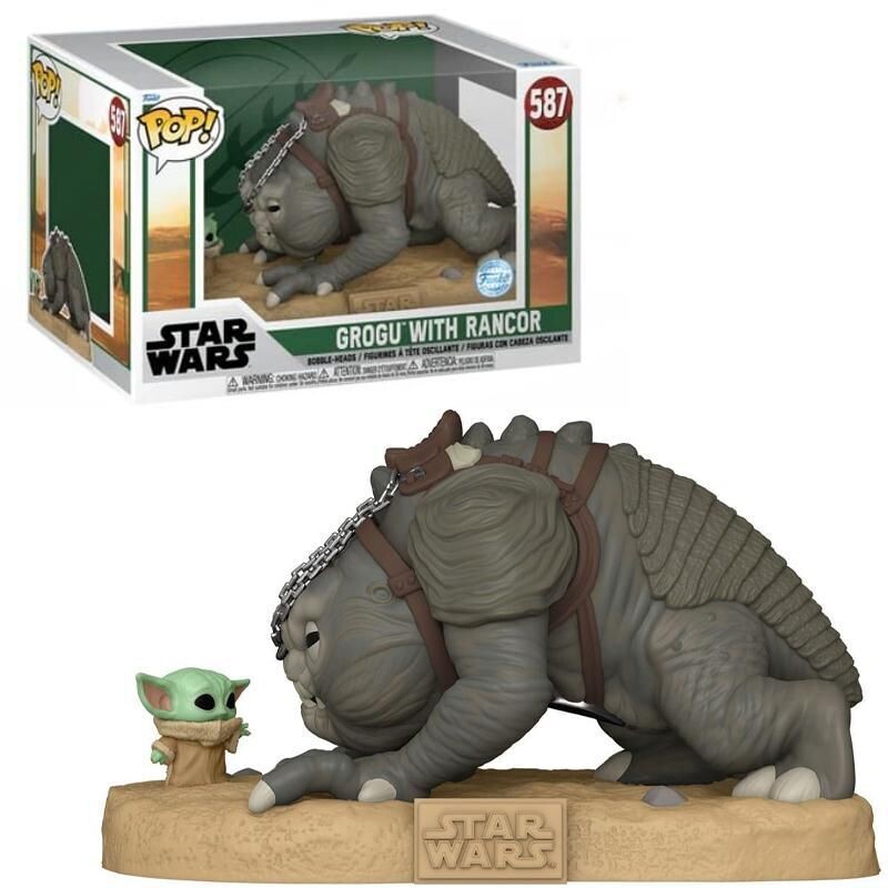 Grogu with Rancor Funko Pop! Moment  Star Wars The Mandalorian