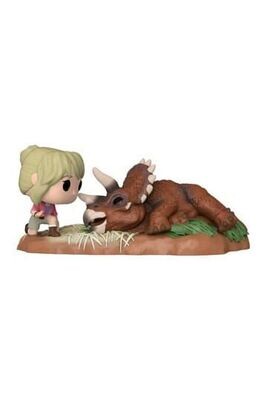 Dr. Sattler con Triceratops Movie Moments Pop! Movies Jurassic Park