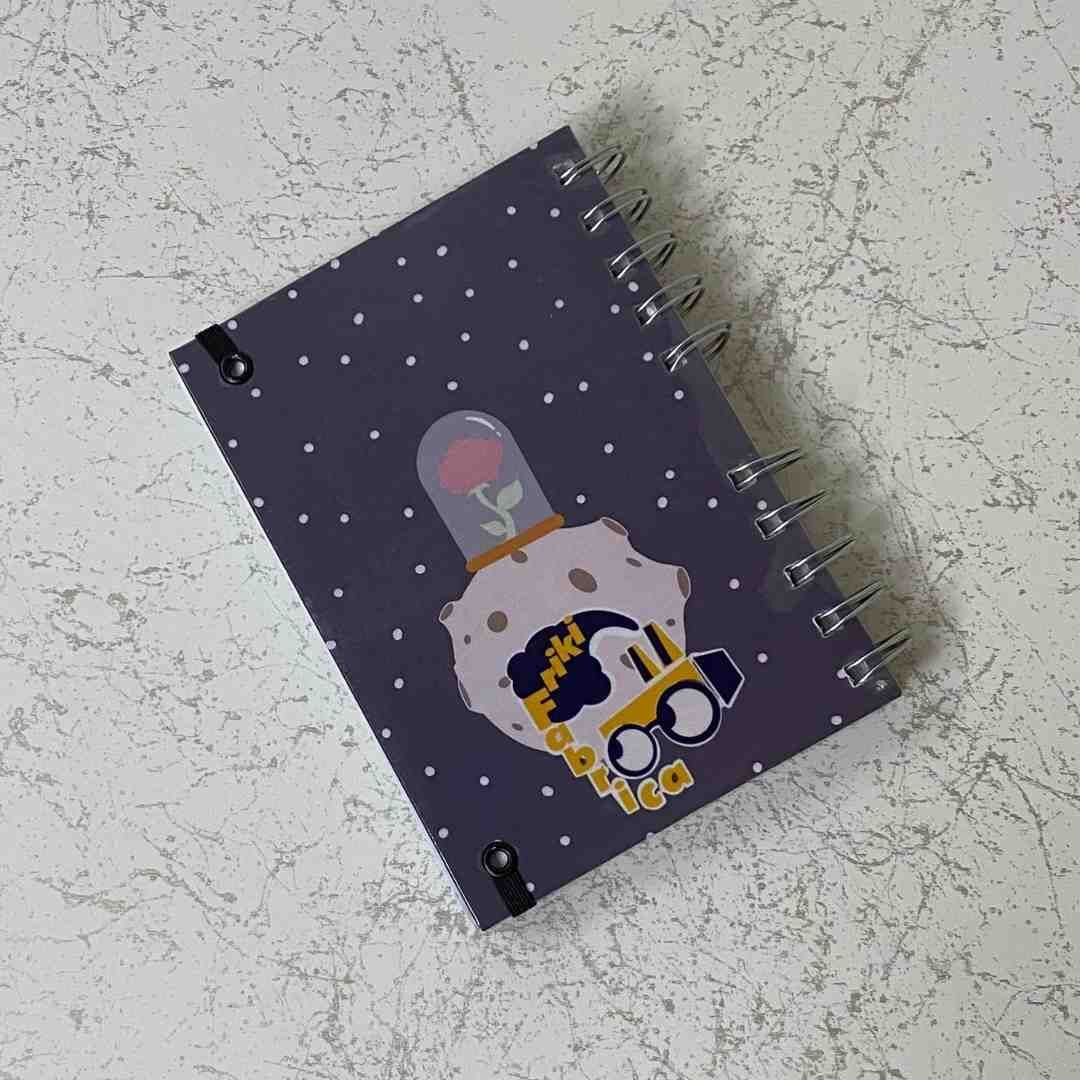 El Principito cuaderno personalizado tapa dura A6