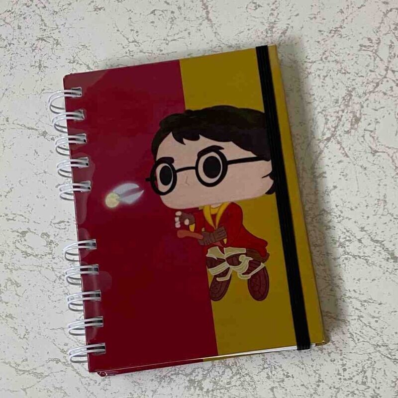 Harry and snitch personalized hardcover notebook A6
