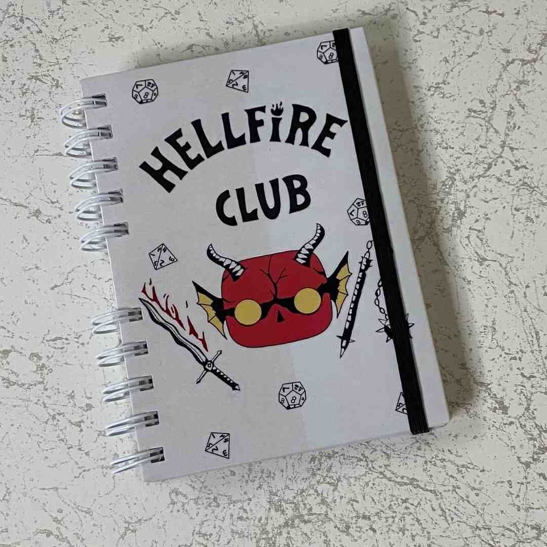 Hellfire Club personalized hardcover notebook A6