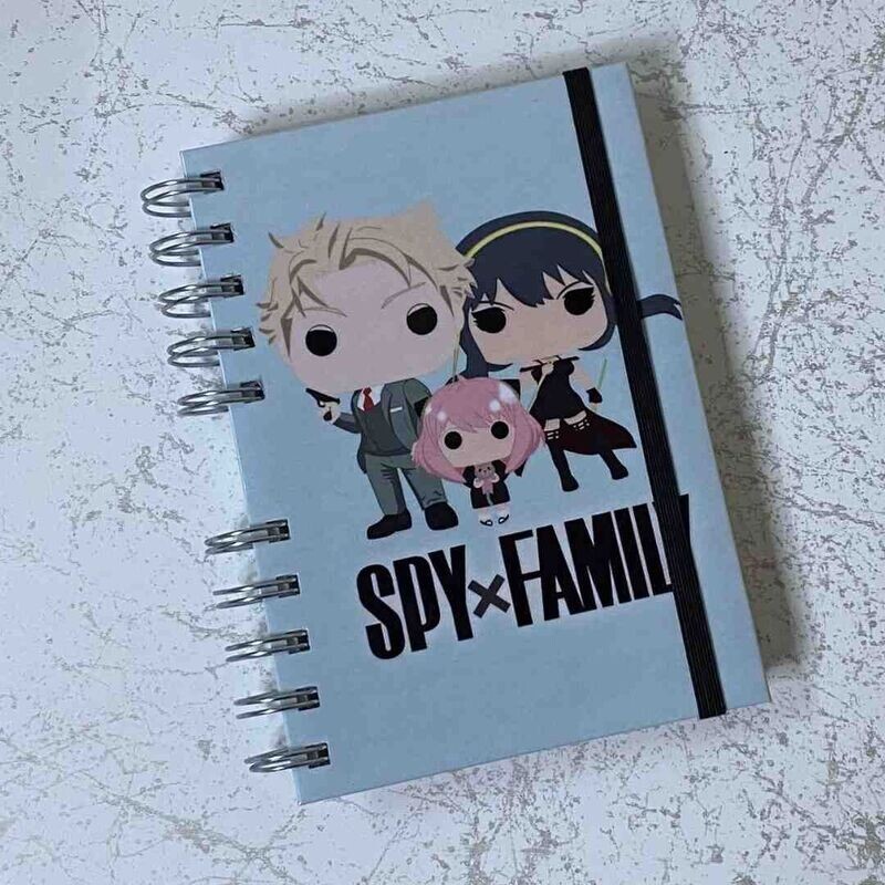 Spy x Family Personalized Notebook Hardcover A6 Spy x Family Personalized Notebook Hardcover A6