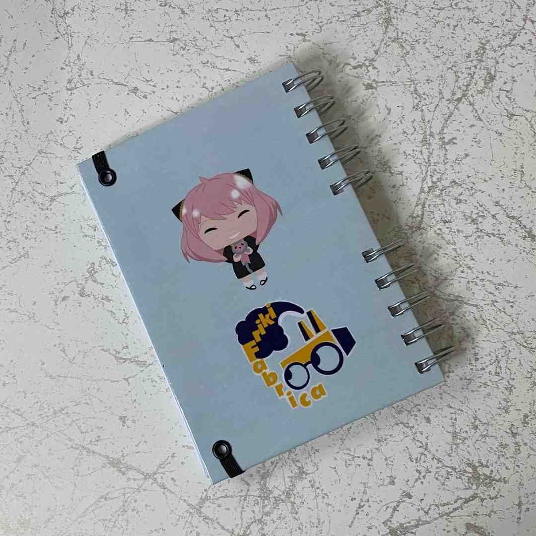 Spy x Family cuaderno personalizado tapa dura A6