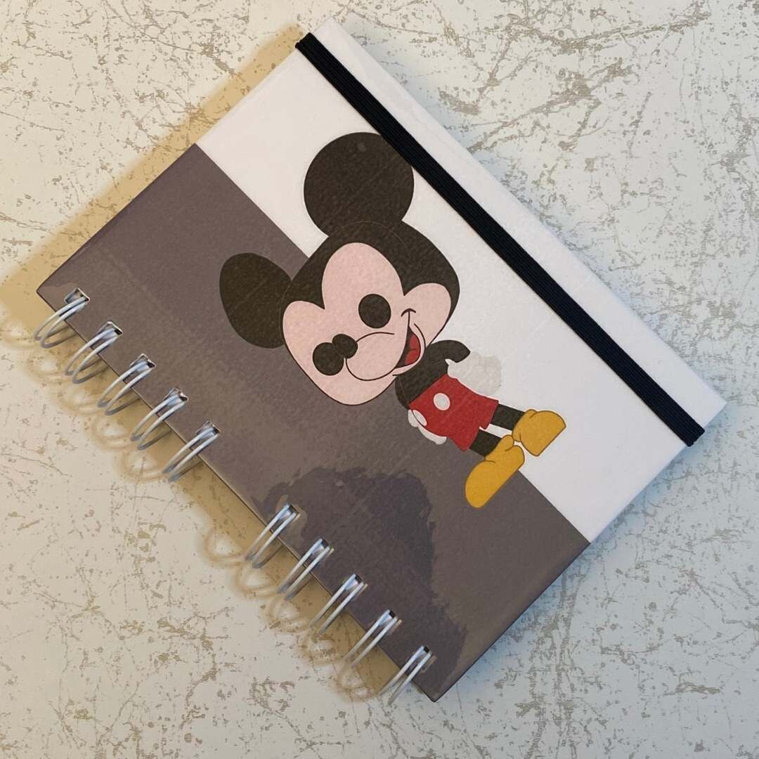 Mickey Mouse cuaderno personalizado tapa dura A6