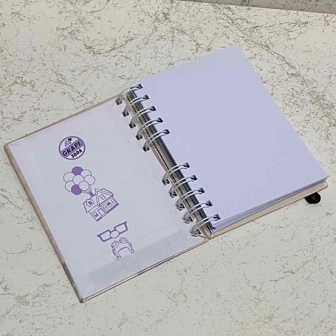 Carl y Ellie cuaderno personalizado tapa dura A6