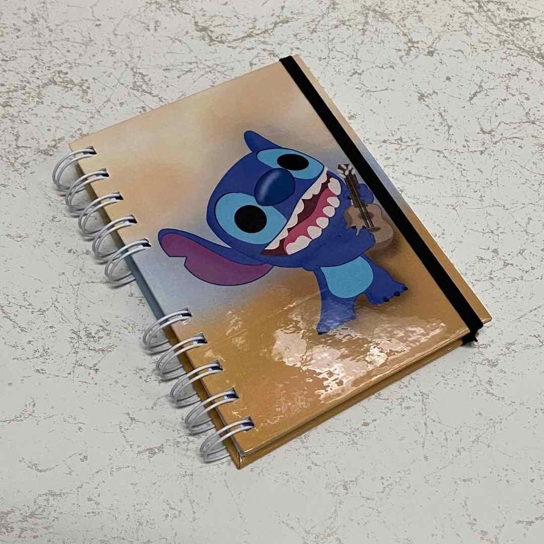 Stitch Funko cuaderno personalizado tapa dura A6