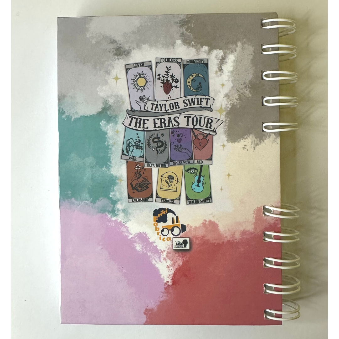 Taylor Swift The Eras Tour  cuaderno personalizado tapa dura A6
