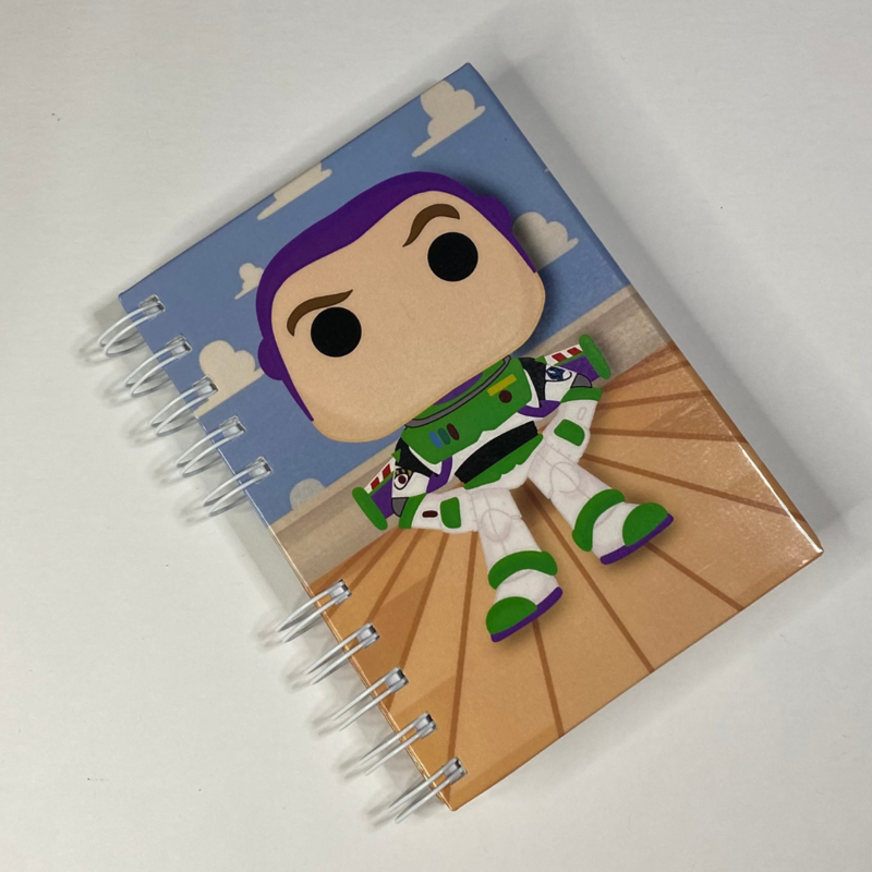 Carl and Ellie personalized hardcover notebook A6