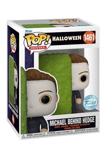 Michael Myers detras del seto Funko Pop! Terror Movies