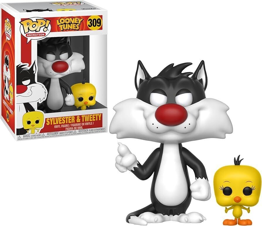 Sylvester y Piolin Funko Pop! Looney Tunes Animación
