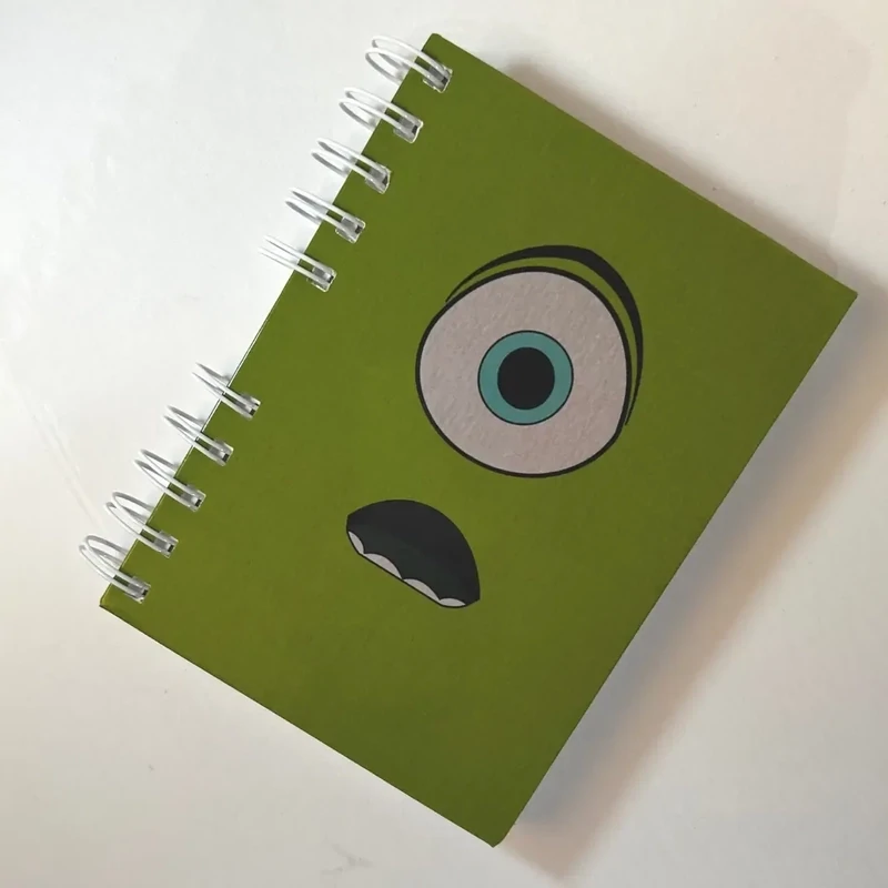Mike Wazowski cuaderno personalizado tapa dura A6 Monsters Inc Mike Wazowski cuaderno personalizado tapa dura A6 Monsters Inc