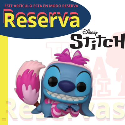 Stitch como Cheshire Funko Pop Diseny Lilo Y Stitch