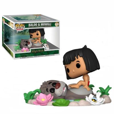 Baloo y Mowgli Funko Pop Disney El libro de la selva