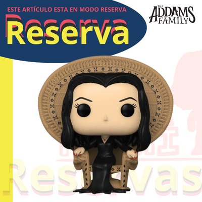 Morticia Addams en sillón  Funko Deluxe  Pop! TV La familia Addams