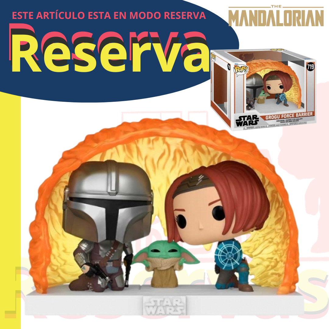 Grogu con barrera de fuerza Grogu con barrera de fuerza Funko Pop! Moment Star Wars