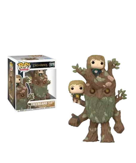 Treebeard con Merry y Pippin  Funko Pop! Movies El Señor de los Anillos