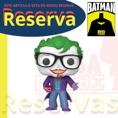 Joker with teethFunko Pop! DC Batman 85th Anniversary Batman