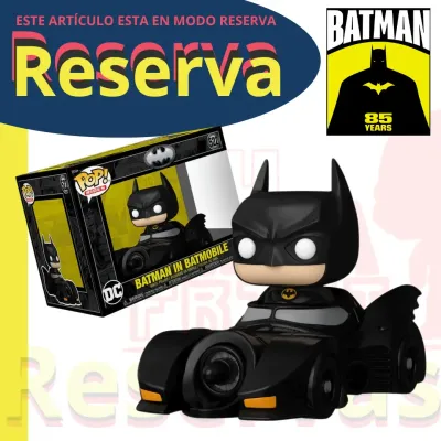 Batman with Batmobi Funko Pop! DC Batman 85th Anniversary Batman
