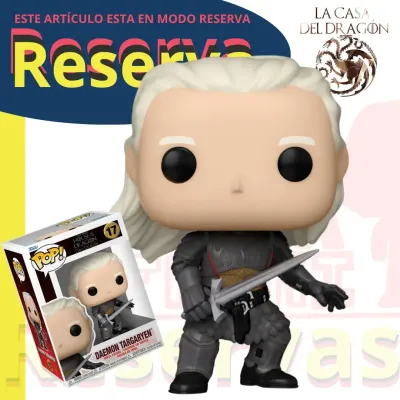 Daemon Targaryen Funko pop! TV La casa del dragón