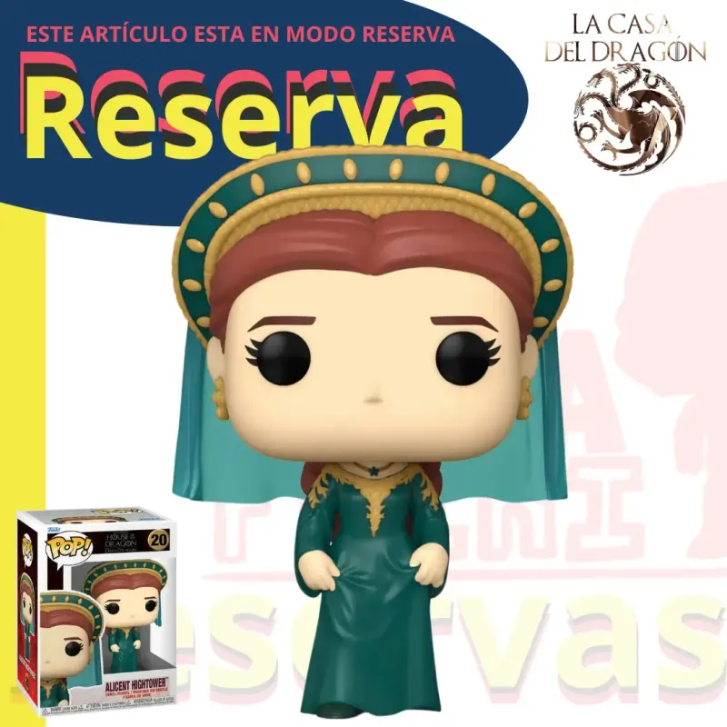 Allicent Hightower Funko pop! TV La casa del dragón