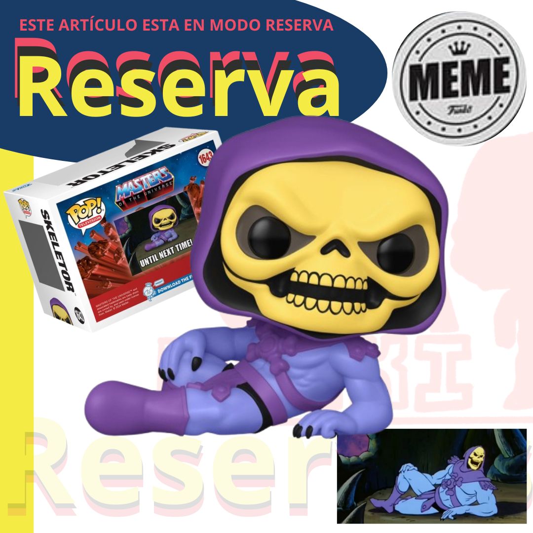Skeletor Funko Pop Meme Masters del universo