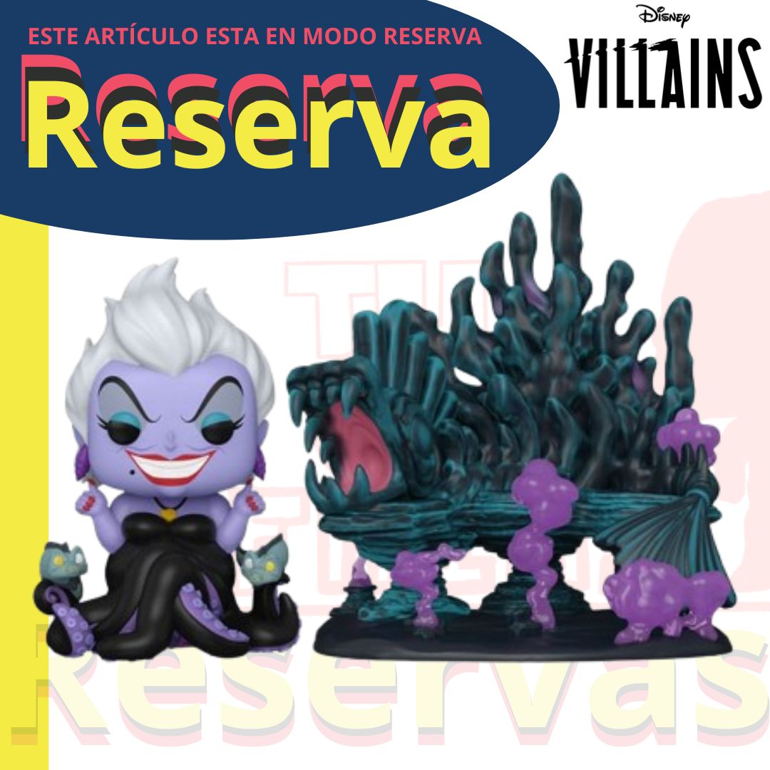 La guarida de Úrsula Funko Pop Town Disney Villanos