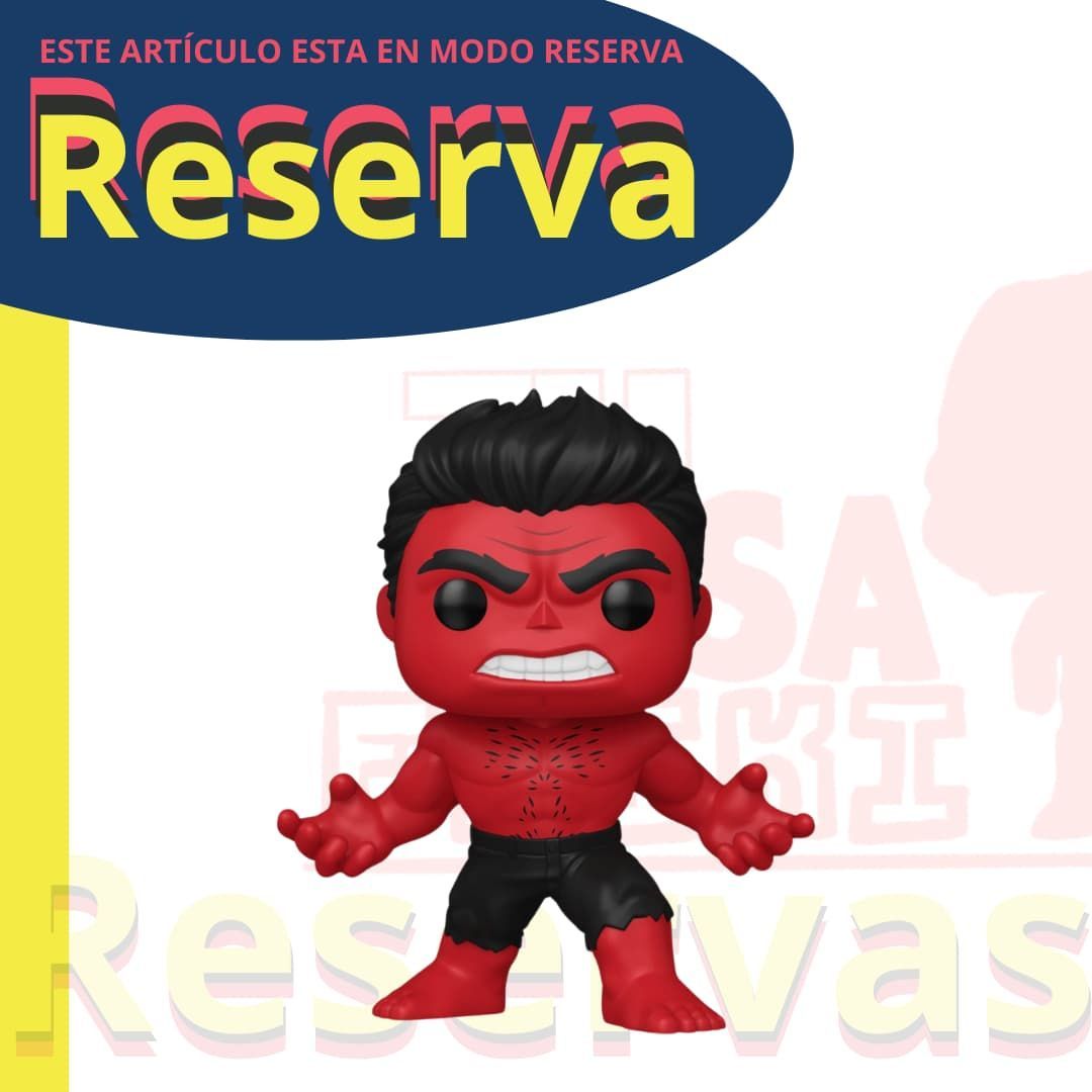Red Hulk Funko Pop! Oversize Movies Capitan America New World