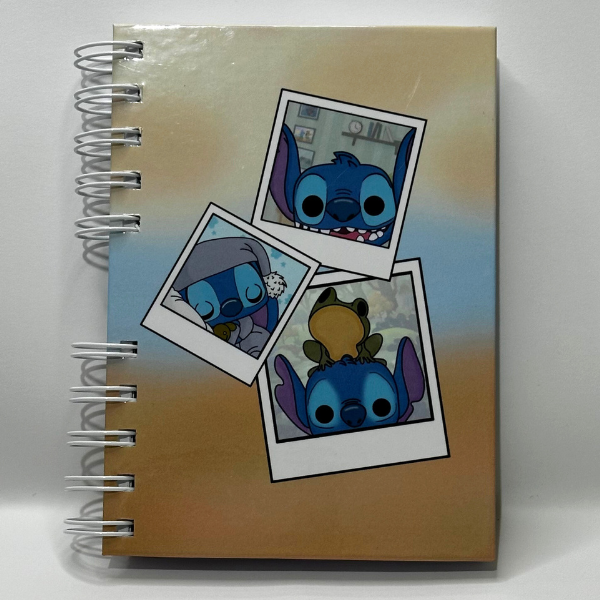 Stitch Funko  personalized hardcover notebook A6