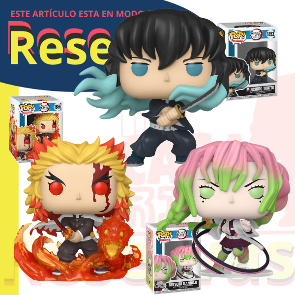 Pack Pilares de Demon Slayer Funko Pop anime  Demon Slayer