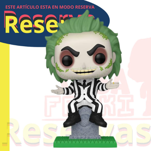Beetlejuice con lápida Funko Pop Movies Beetlejuice