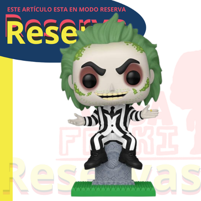 Beetlejuice con lápida Funko Pop Movies Beetlejuice