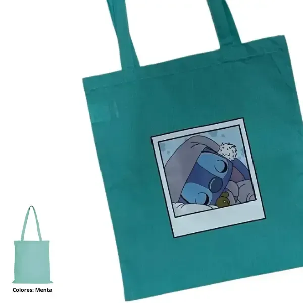 Stitch bolsa de tela Lilo y Stitch