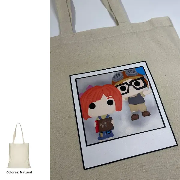 Carl y Ellie bolsa de tela Up