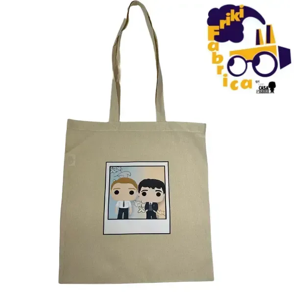 Charlie Spring y Nick Nelson bolsa de tela Heartstopper