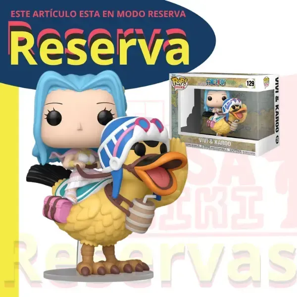 Vivi & Karoo Funko Pop! Rides One Piece Animación