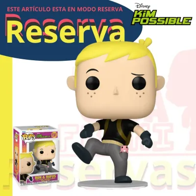 Ron con Rufus Funko Pop Disney Kim Possible