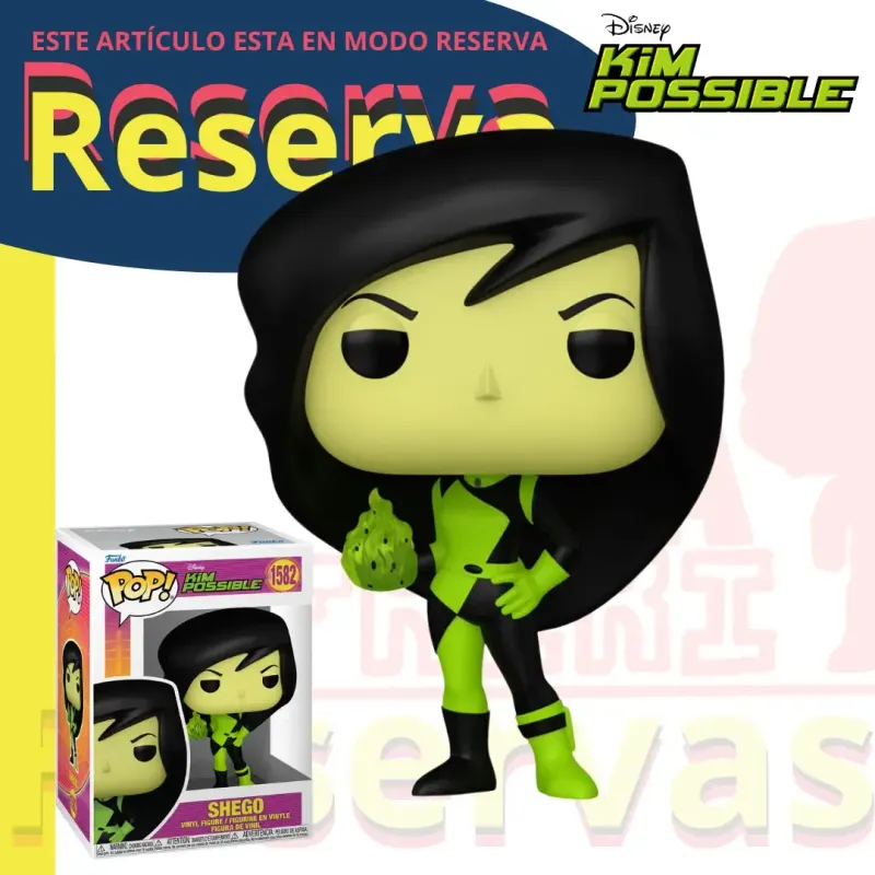 Shego  Funko Pop Disney Kim Possible