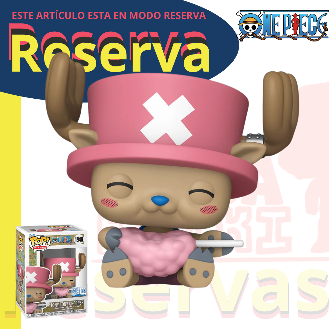 Tony Tony Chopper con algodón de azúcar Funko Pop anime One piece