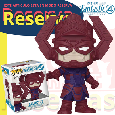 Galactus  Funko Pop MARVEL Los Cuatro Fantásticos primeros pasos