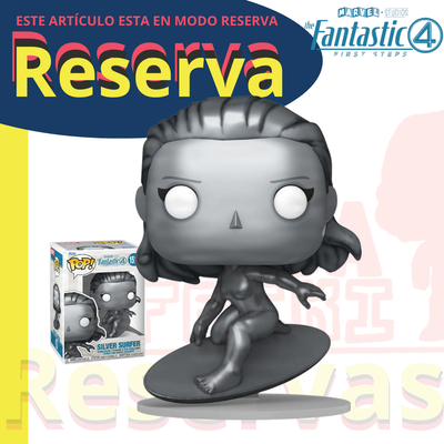 Silver Surfer Funko Pop MARVEL Los Cuatro Fantásticos primeros pasos