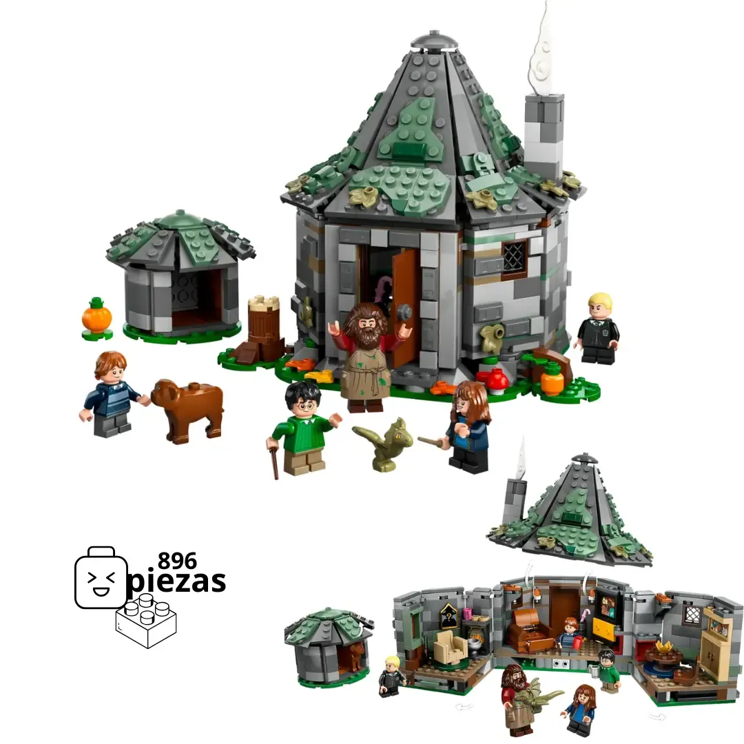 LEGO Cabaña de Hagrid: Una Visita Inesperada