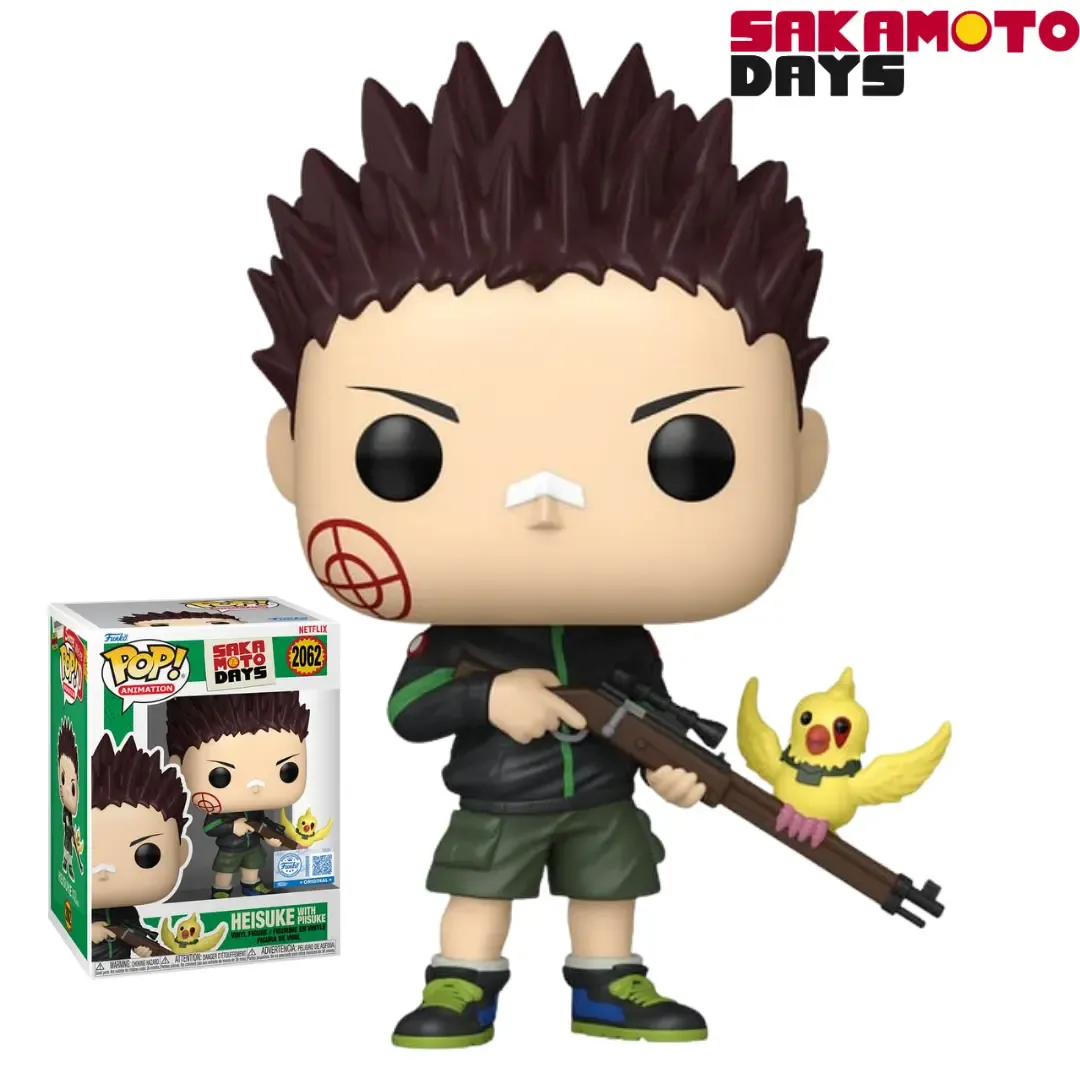 Heisuke y Piisuke Fuko Pop! Anime Sakamoto Days Exclusive Edition