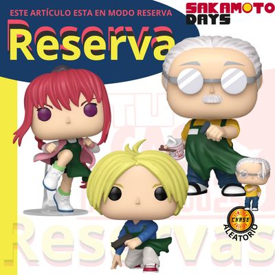 PACK Fuko Pop! Anime Sakamoto Days