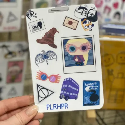Plancha de pegatinas Hogwarts - Ravenclaw