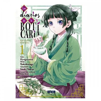 Los diarios de la boticaria Tomo 1 Manga de Maomao (Edición Devir)