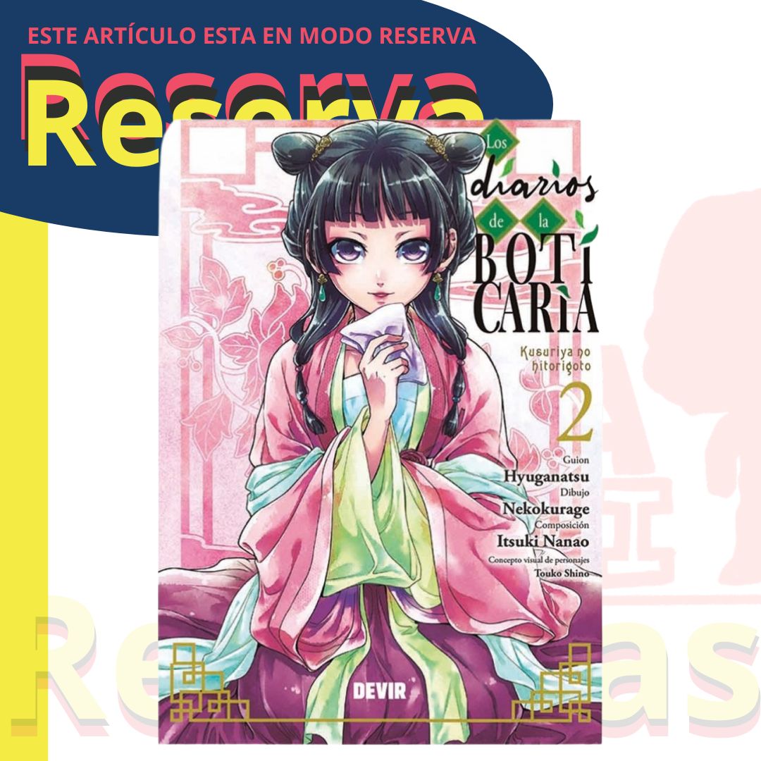 Los diarios de la boticaria Tomo 2 Manga de Maomao (Edición Devir)