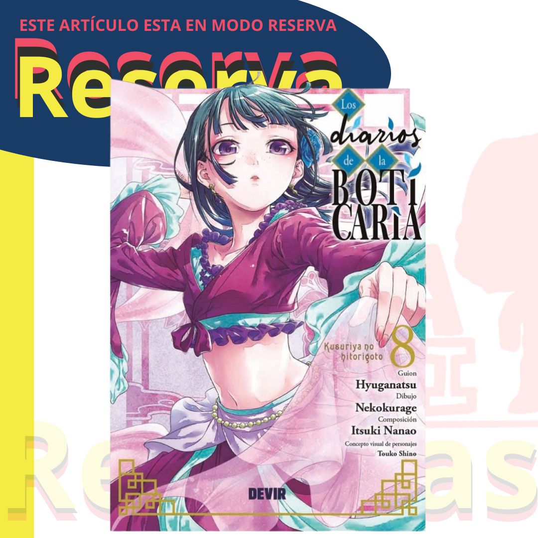 Los diarios de la boticaria Tomo 8 Manga de Maomao (Edición Devir)